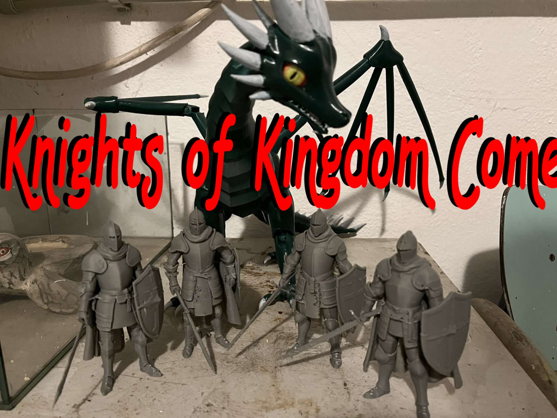 Knight with sword and shield, Kingdom Come