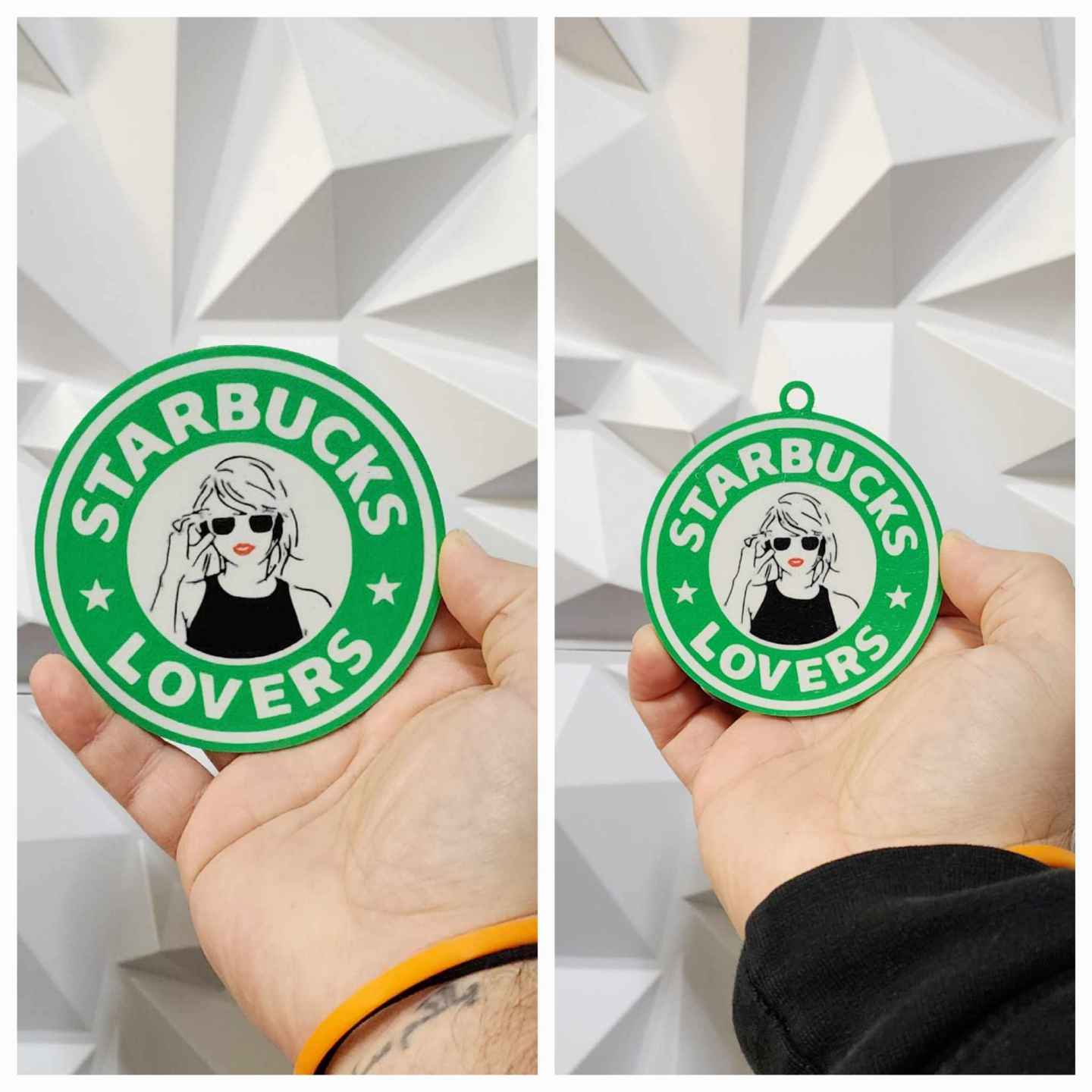 Starbucks Lovers Coaster or Ornament