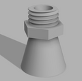 Fire extinguisher nozzle