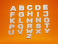 3D Alphabet (A-Z)