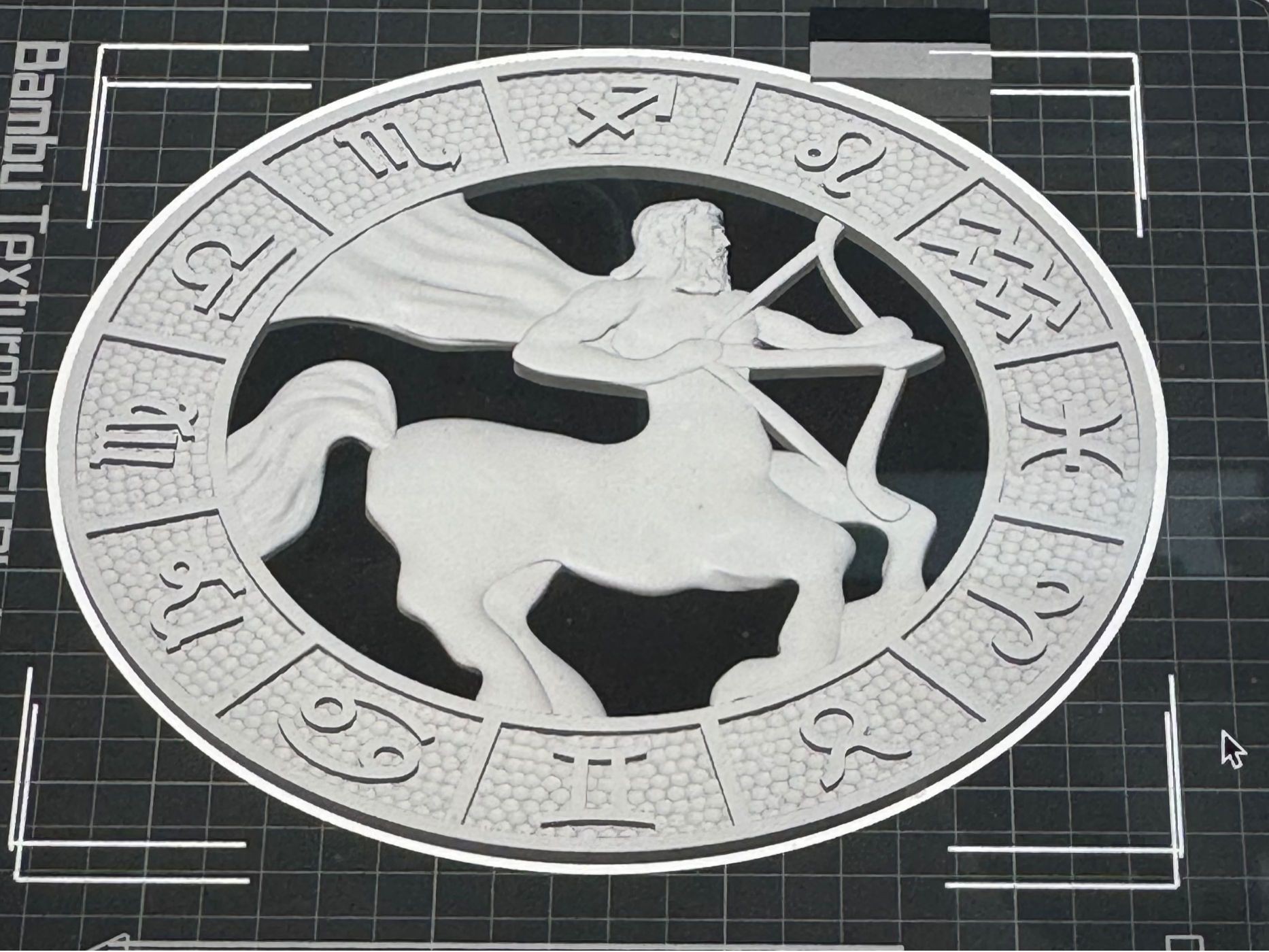 sagittarius plate
