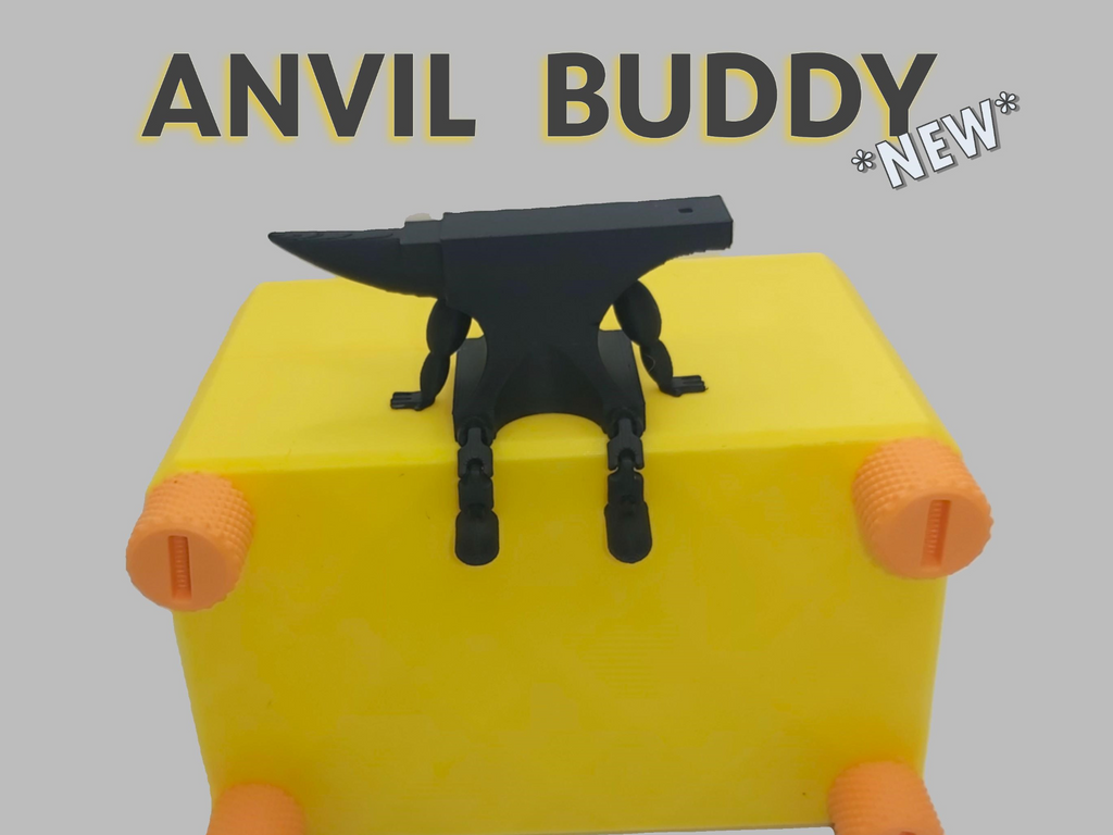Anvil with articulated flexi legs - anvil buddy