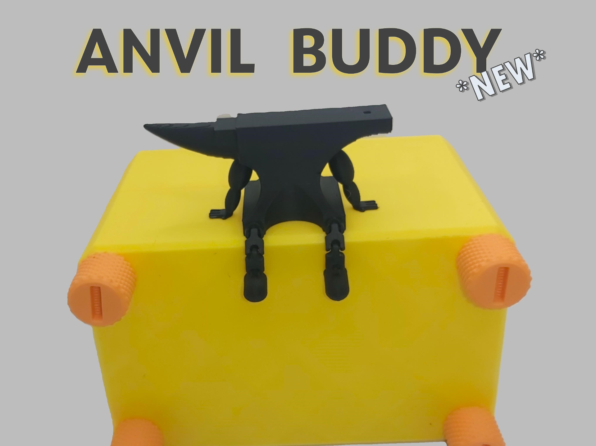 Anvil with articulated flexi legs - anvil buddy