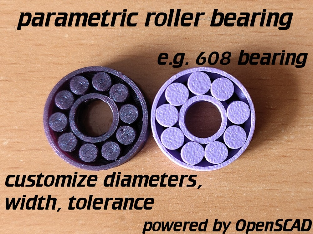 parametric roller bearing