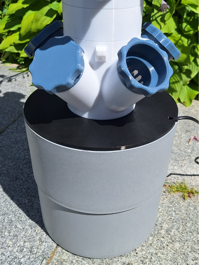 IKEA NYPON lid for Hydroponic Tower Garden