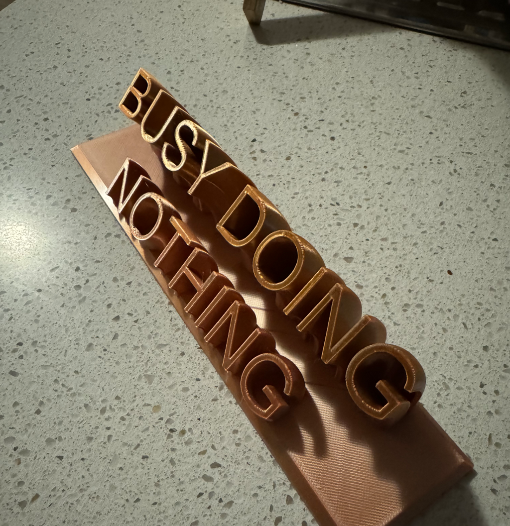 Desk Plaque