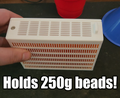 Yet Another Desiccant Box - Holds 250G Dry Desiccant - Sliding Lid with Screw Hole
