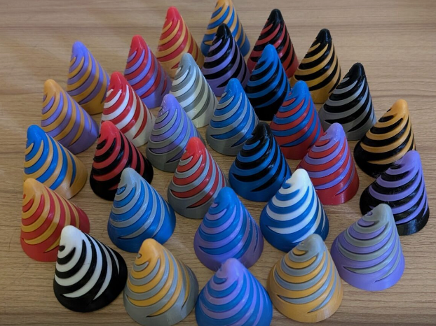 Fidget spiral cone (MULTIPLE, for a party)