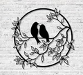 2D art wall decor BIRDS
