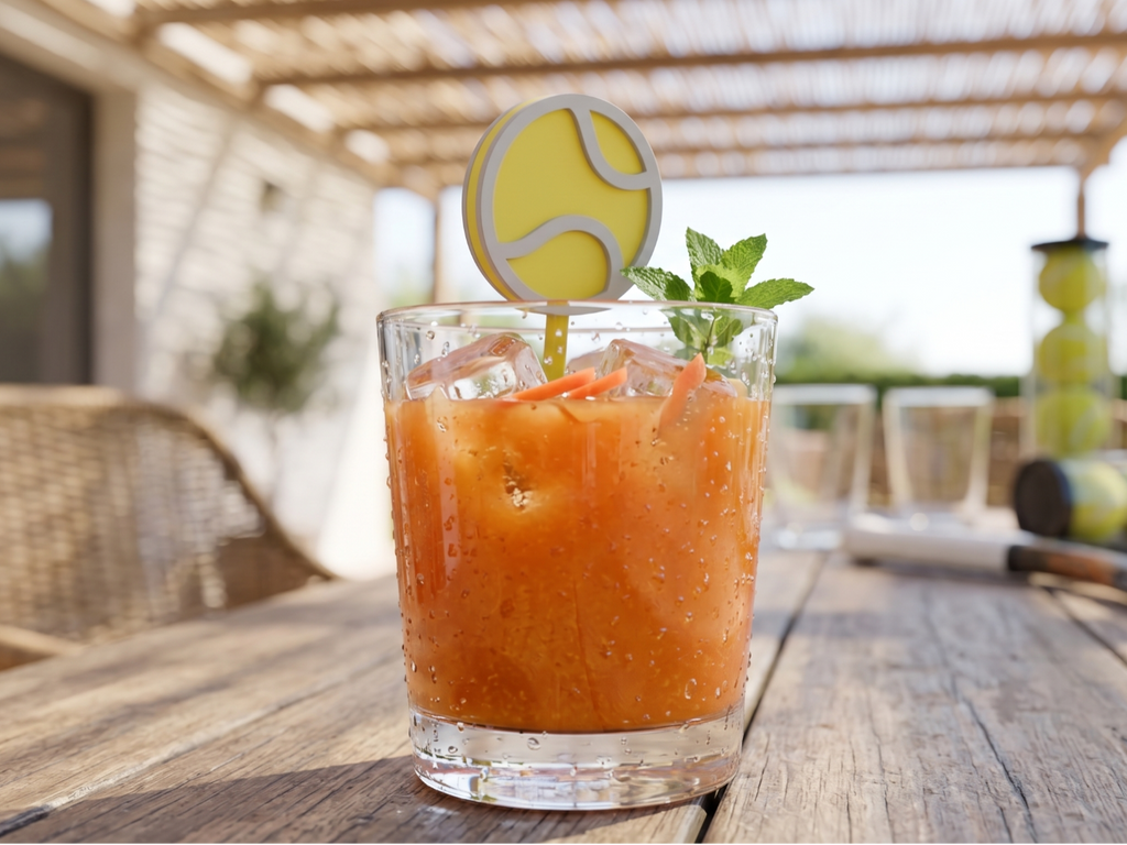 Tennis Ball Drink Stirrer Reusable Cocktail Mixer