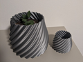 Wave planter vase / Pot planter - Vase Mode
