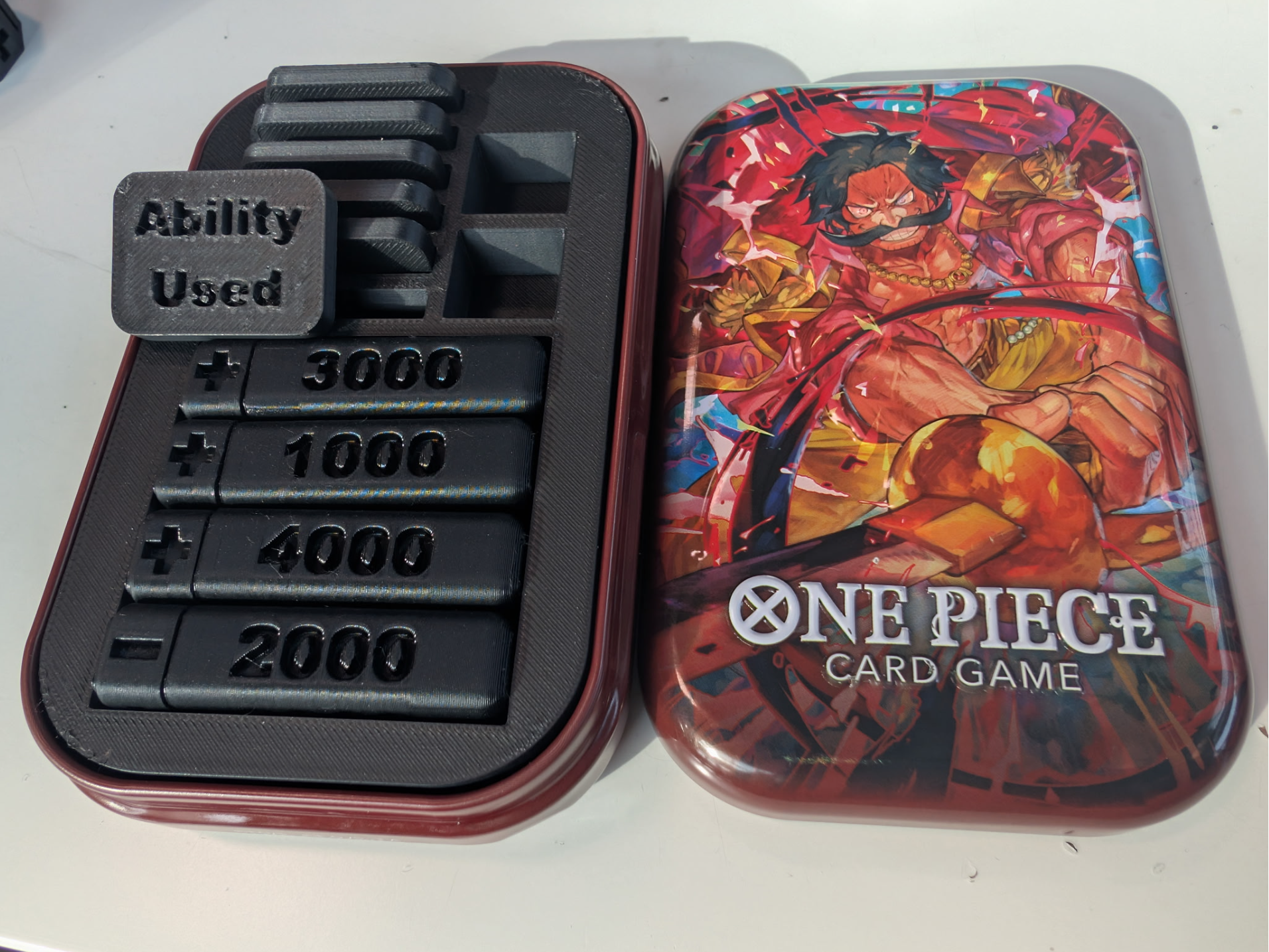 One Piece Tin Insert (No Magnets)