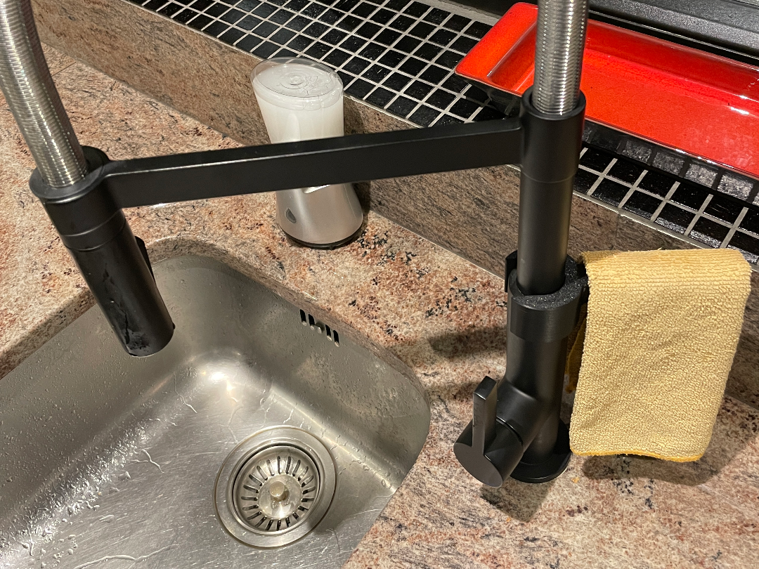 Dish cloth hanger for Schütte Miami and Stilo.