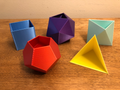 Platonic Solids Containers