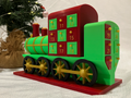 christmas train advent calendar