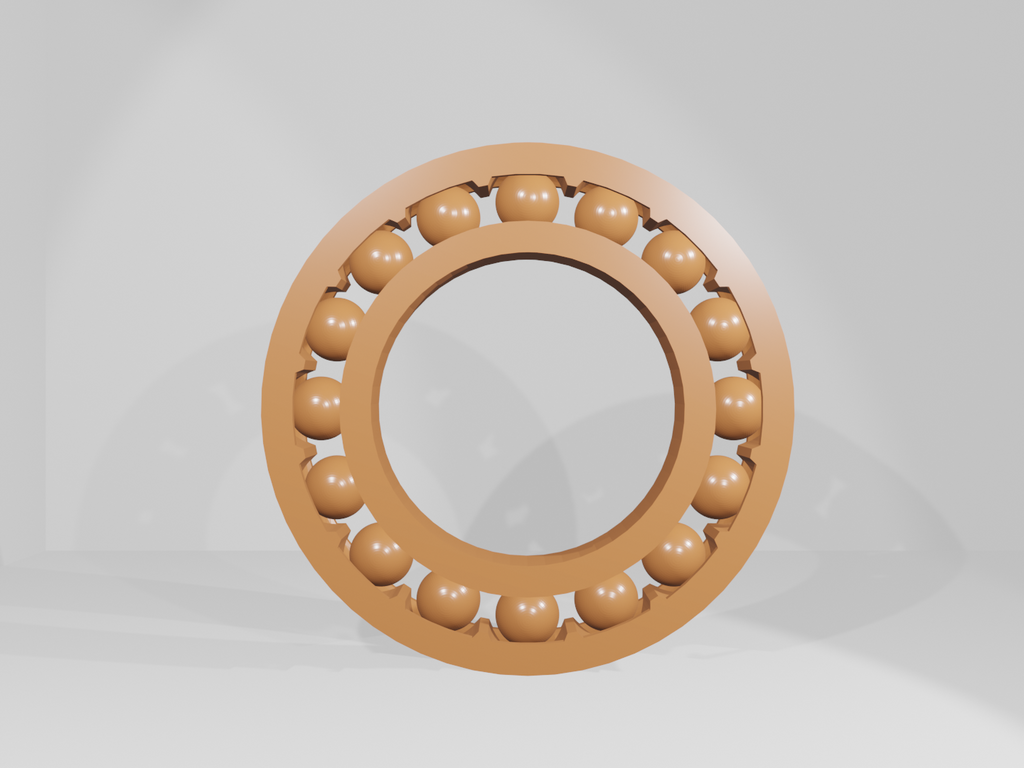 Print in place 16008 ball bearing