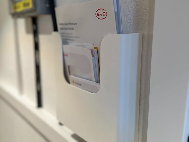 A4 Wall-Mounted Document & Manual Holder