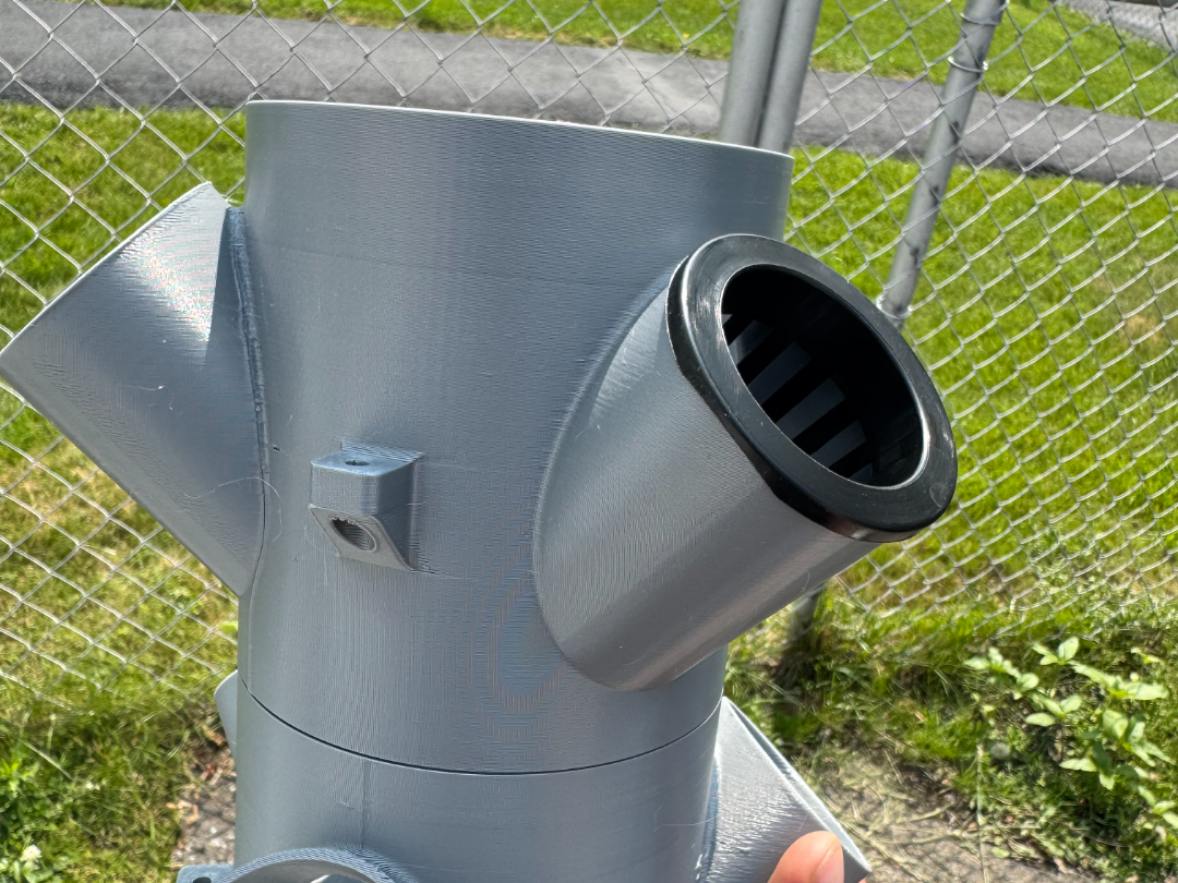 2 inch Net pot tower with diffuser