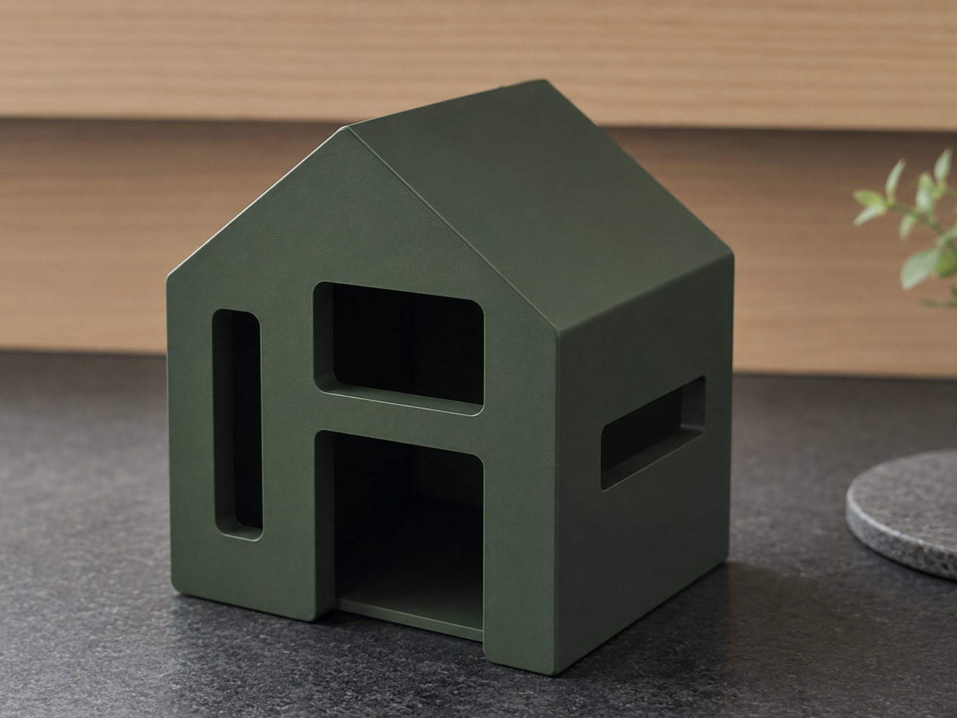 Modern Tiny House - Minimalist Architecture Model