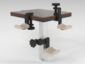Clamping Headphones Rest (v2 updated)