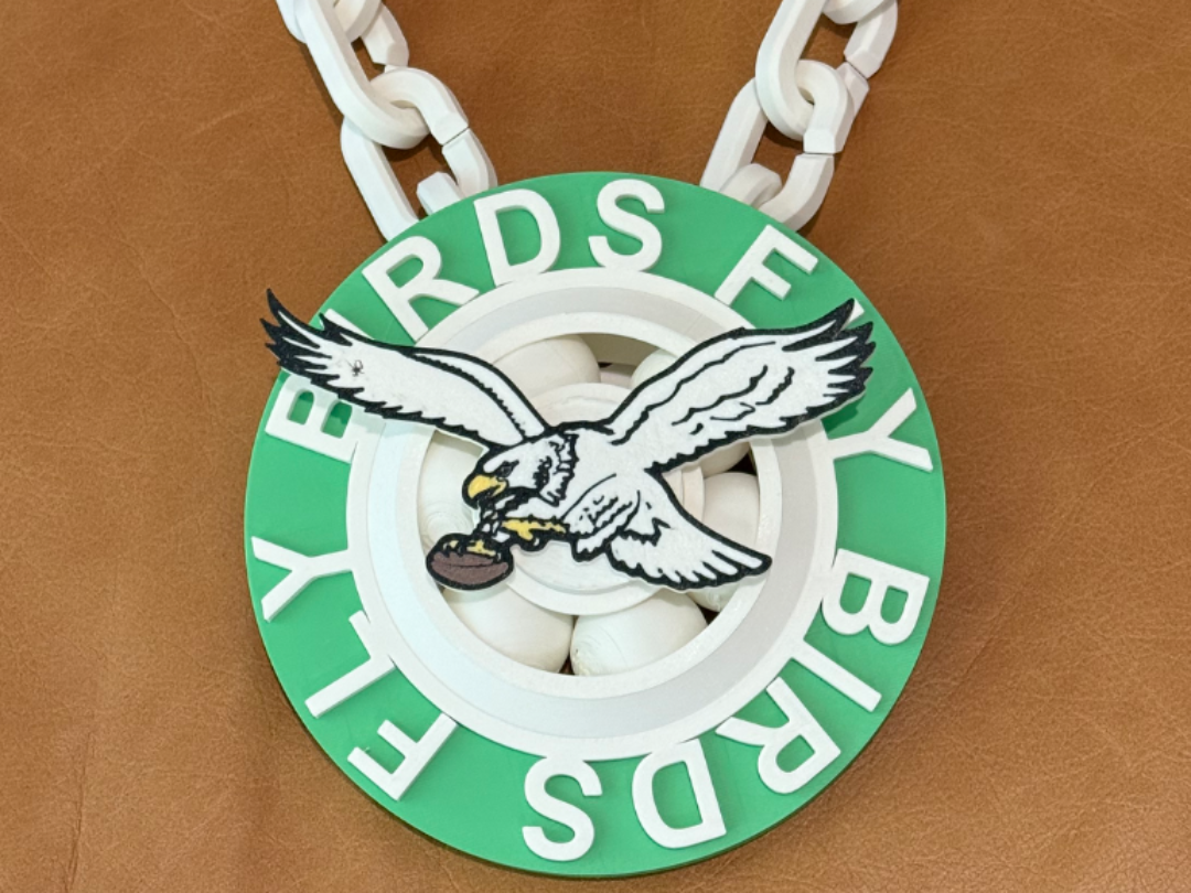 Philadelphia Eagles Throwback Spinner Chain