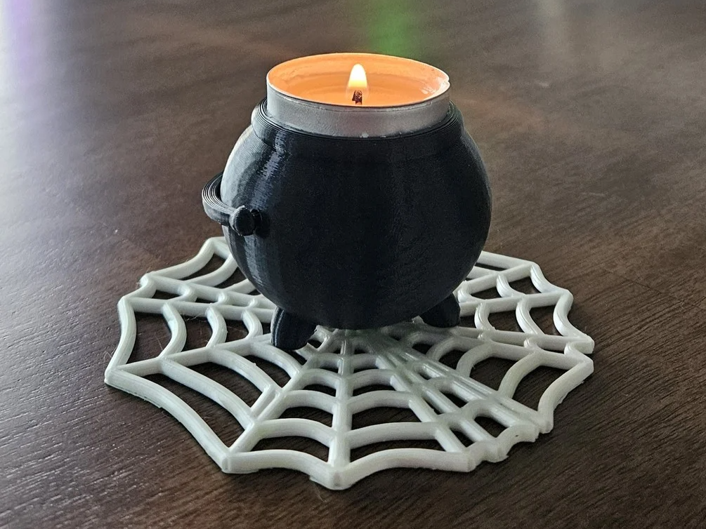 Witch's Cauldron Candle Tealight Holder