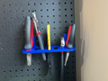 Pegboard Plier Rack