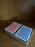 Slot for two decks of cards