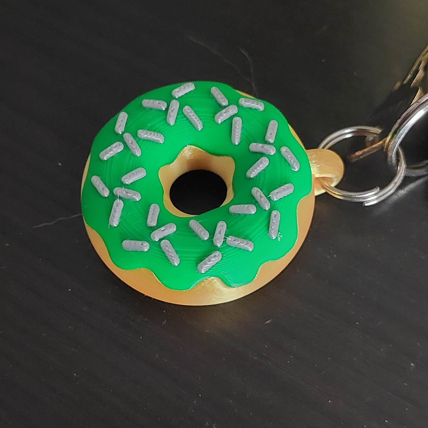 Keychain - Donut (or pendant)