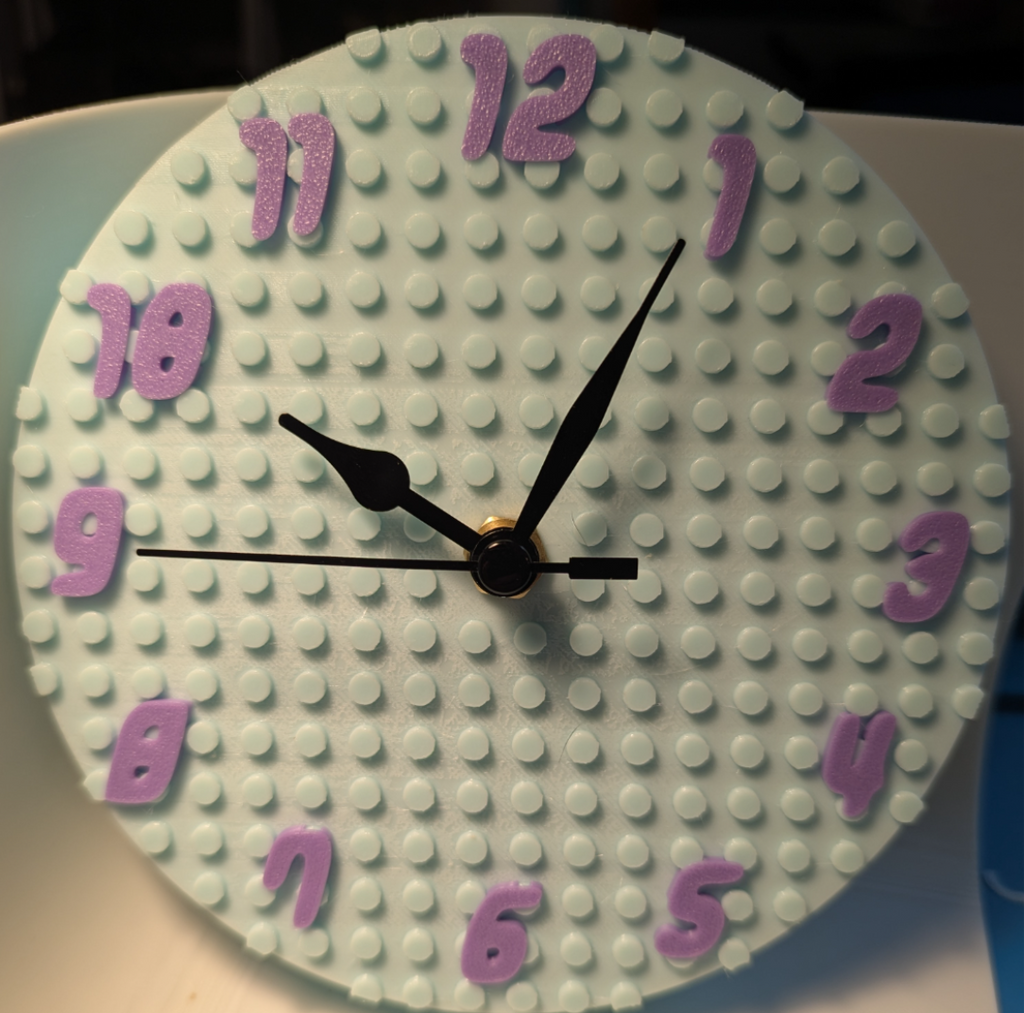Wall Mount Brick Clock