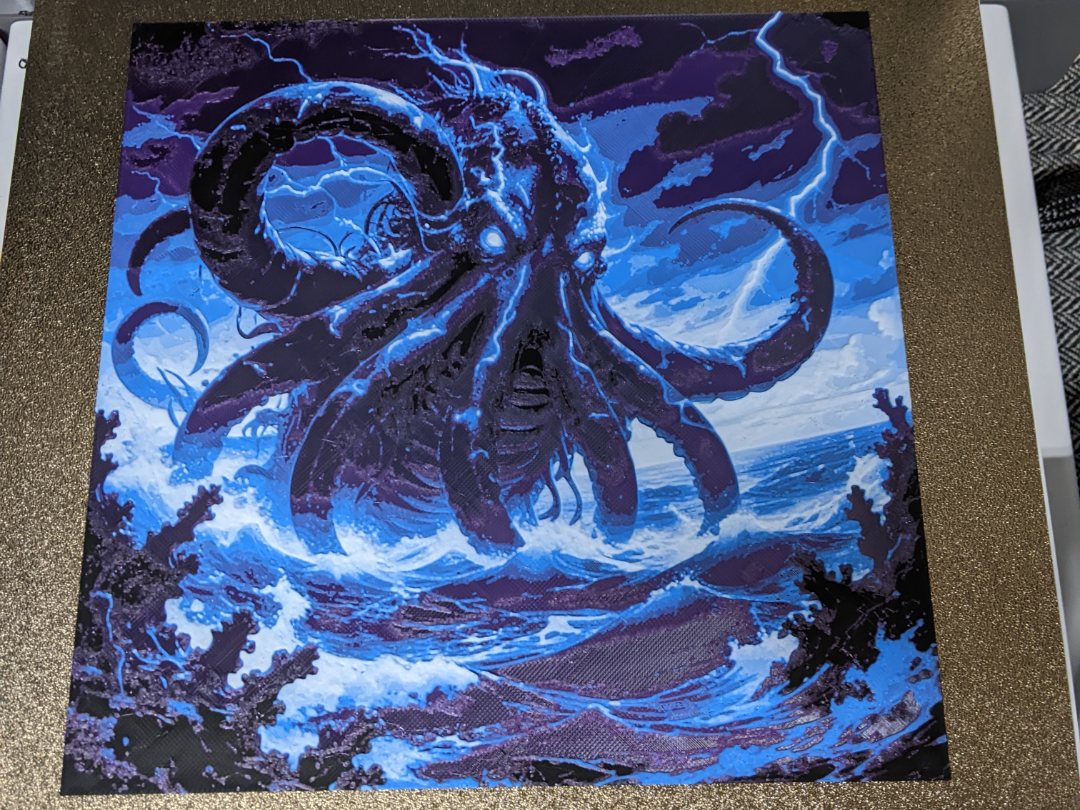 Kraken HueForge with Frame