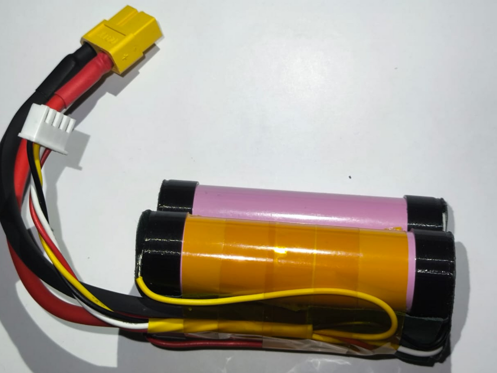 3S1P or 1S3P battery holder for 18650