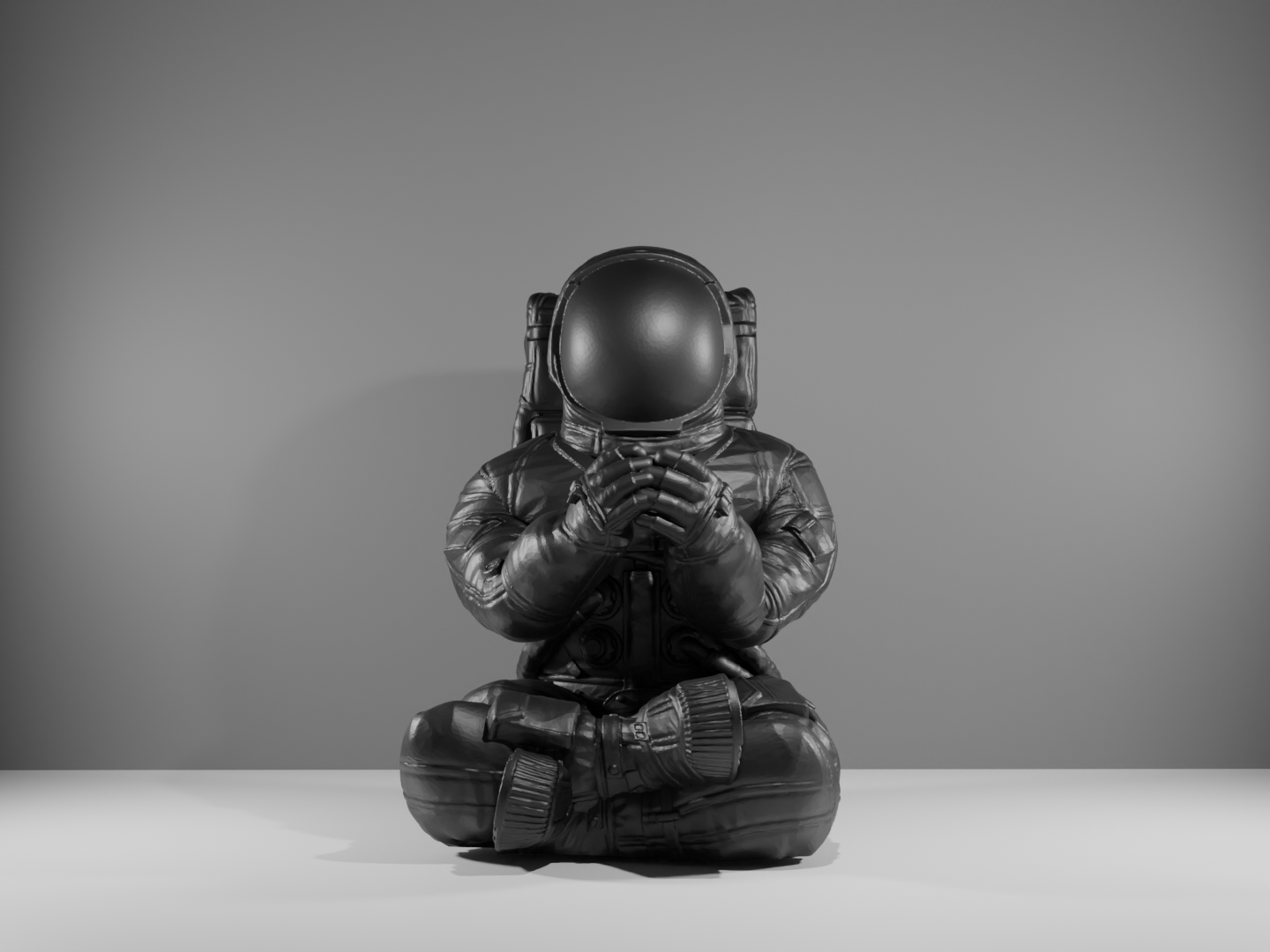 Praying Astronaut