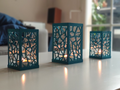 Voronoi tealight holder