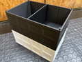 große stapelbare Box, Stapelkiste, Aufbewahrung