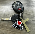 I Love Jesus Keychain 35mm