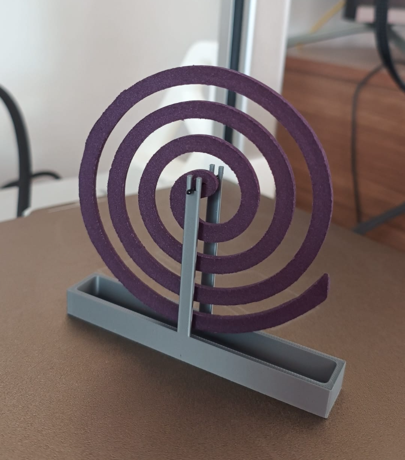 Porta Espiral Moderno para mosquitos
