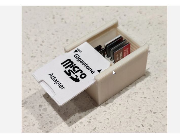 Micro SD Card Case Box / Holder