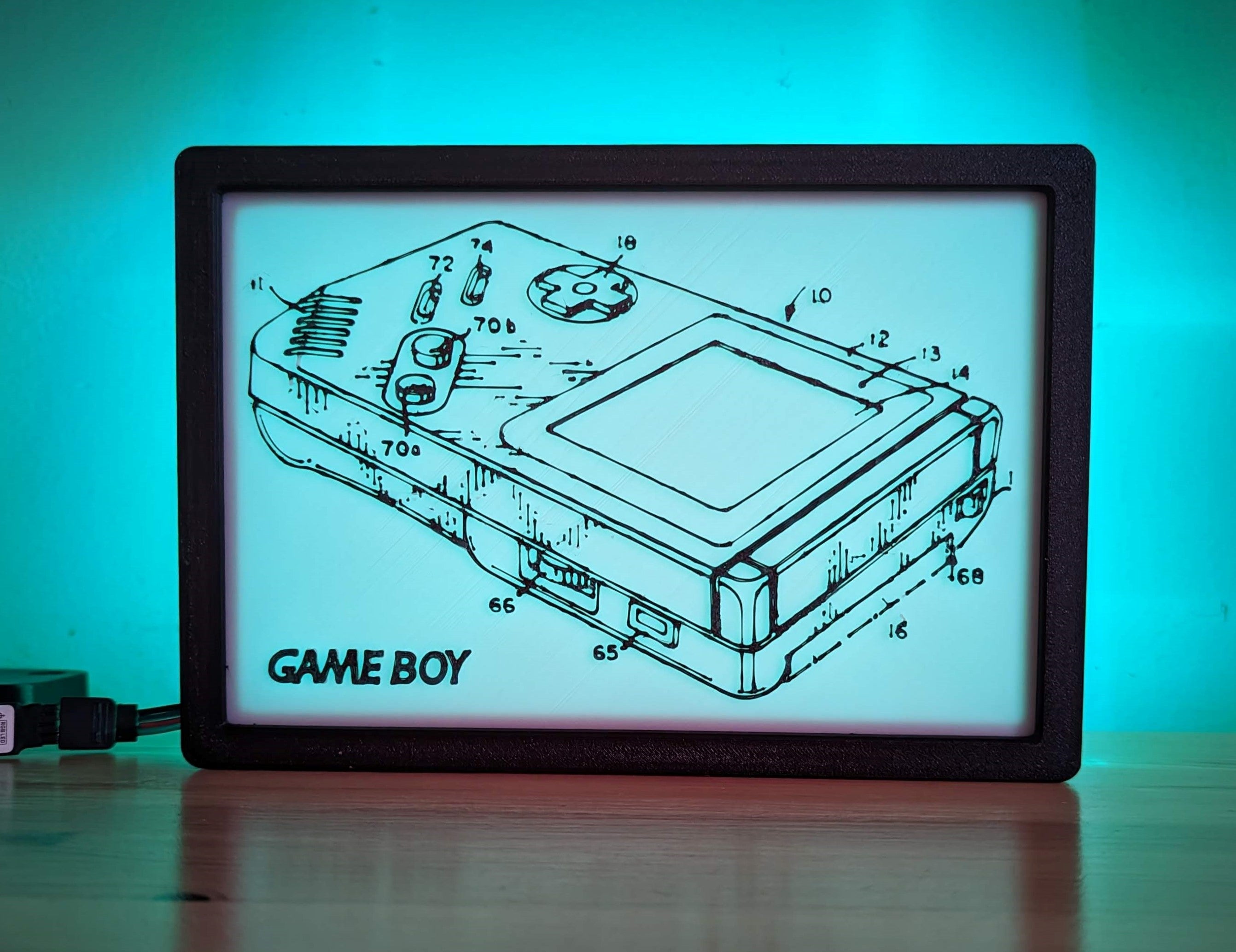 Wall Art Frame LED Insert