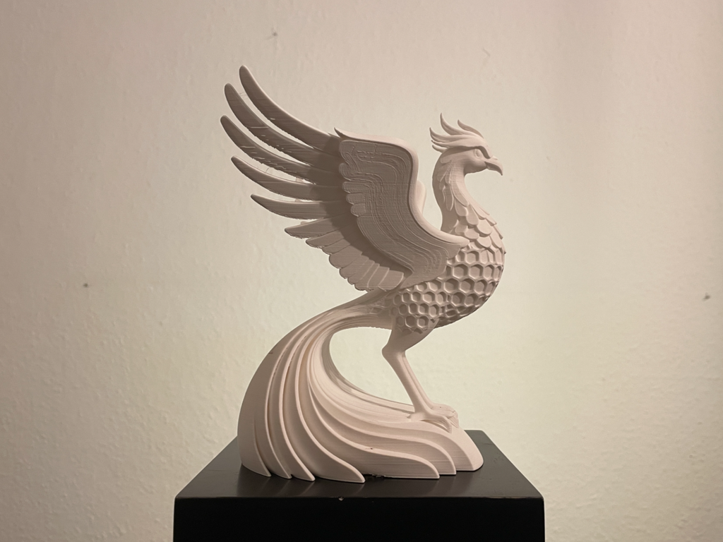 Phoenix, Hexa Sculpture