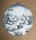 snow globe christmas landscape hueforge