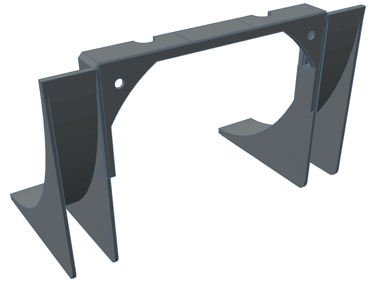 Arctic Freezer 4U-M RAM Air Guide / Baffle