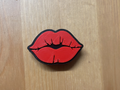 Lips Stanley Straw Topper