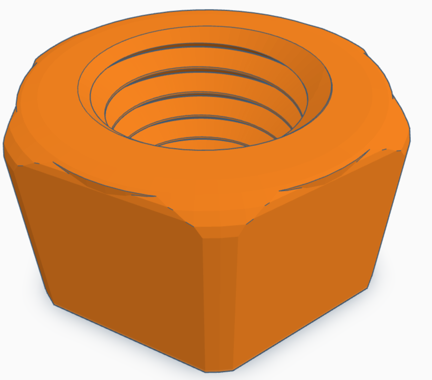 Hex Nut M18 x 2.5