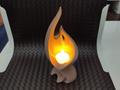 Decent Flame - LED tea light holder - no supports