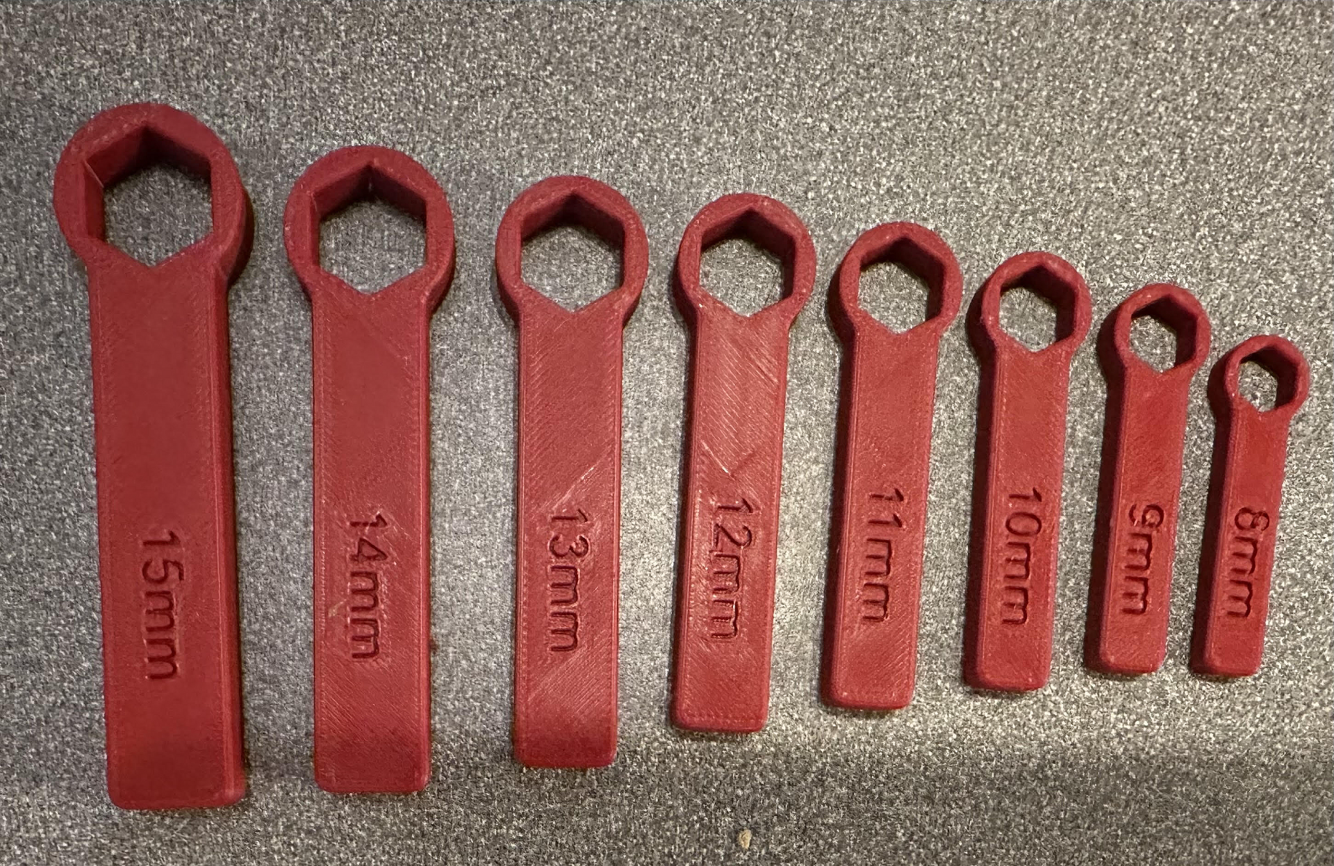 8mm to 15mmbox end wrench set