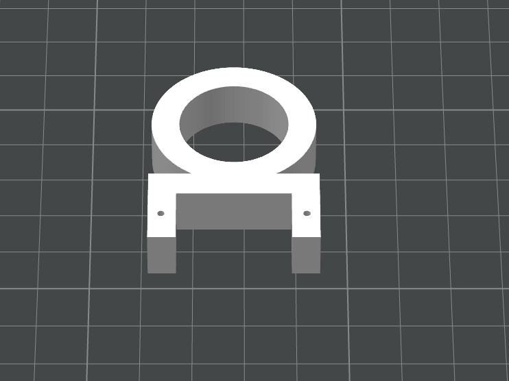 SG 90 mount (compatible with flexible arm)