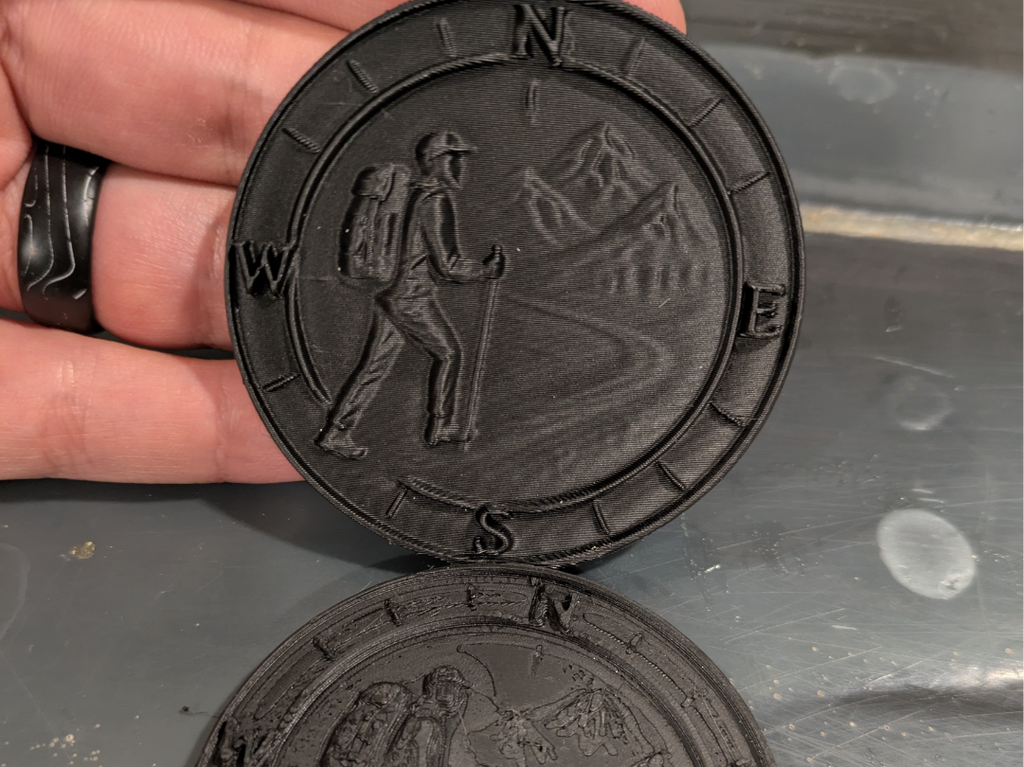 Hiking coin