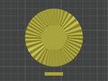 Blank Paris Olympic Medal