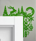 wall art Corner door Christmas
